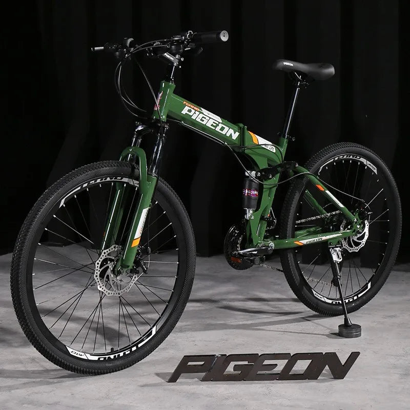 Vélo de Montagne Pliant pour Hommes - Idéal pour les Aventures en Plein Air