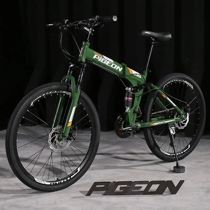 Vélo de Montagne Pliant pour Hommes - Idéal pour les Aventures en Plein Air