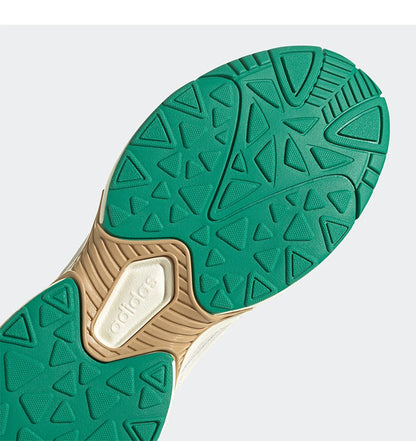 Adidas JZ RUNNER Retro – Baskets Unisexe Respirantes avec Accents Verts