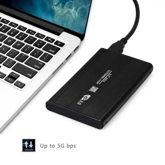 Boîtier de disque dur externe SATA III vers USB 3.0, 2.5 pouces, 5Gbps, boîtier SSD, ordinateurs de bureau Windows Mac remplaçables à chaud