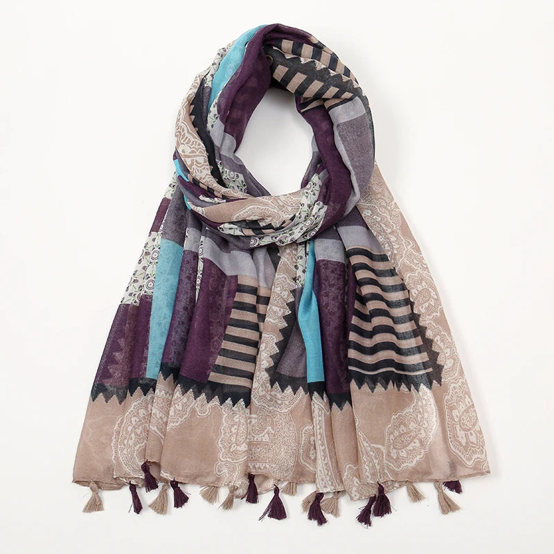 🧣 Écharpe de Styliste RUNMEIFA – Confort & Élégance Oversize