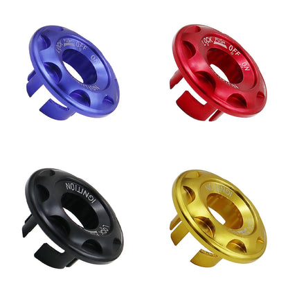 Couvercle de commutateur d'allumage de moto en alliage d'aluminium, couvercle de protection de commutateur à clé, anneau de verrouillage pour Yamaha Fuego JOG ZY100T AVENUE RSZ Vino