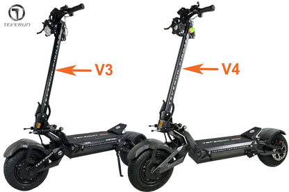Moteur d'origine Teverun Fighter 7260R 72V 60Ah V4 puissance de crête 15000W avec GPS PKE vitesse maximale 120 KM/H n Scooter électrique