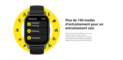 Redmi Watch 5 Lite : L'Écran AMOLED au Service de votre Forme