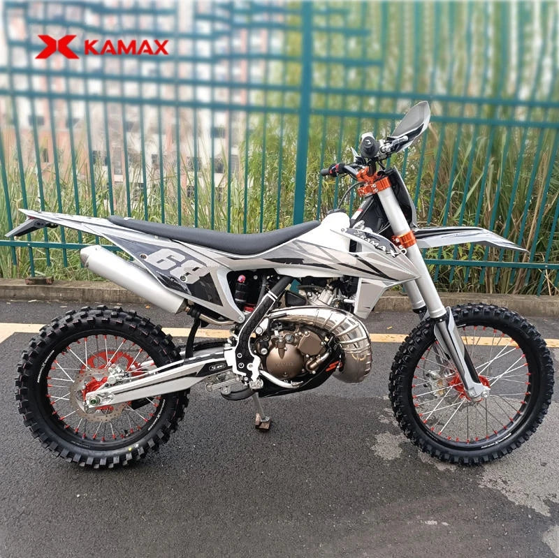 🏍️ KAMAX 250cc 2 Temps – Moto Tout-Terrain pour Adultes