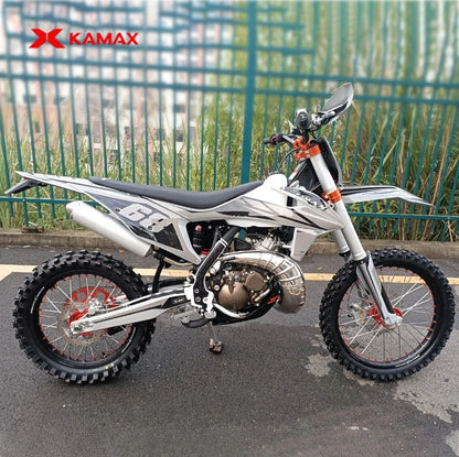 🏍️ KAMAX 250cc 2 Temps – Moto Tout-Terrain pour Adultes