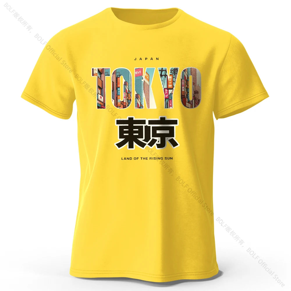 👕 T-shirt Homme BOLF 100 % Coton – Confort &amp; Style Sport Casual