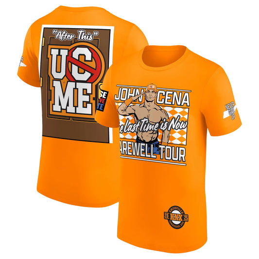 Hommes Orange John Cena Farewell Tour 2025 Knoxville T-Shirt été à manches courtes femmes t-shirts sport enfants vêtements hauts