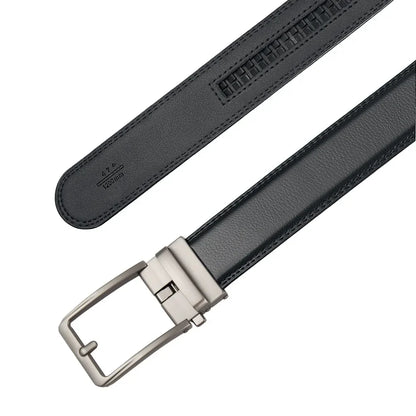 Ceinture de Luxe pour Hommes en Cuir Véritable Designer de Marque Automatique Haute Qualité Taille Élégante pour Jeans