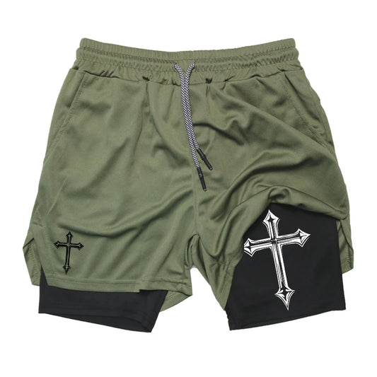 Shorts de sport pour homme, conçus pour l'entraînement et le running.