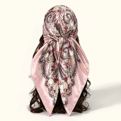 🧣 Foulard Carré Léopard LMLAVEN – Chic, Rock & Multifonction