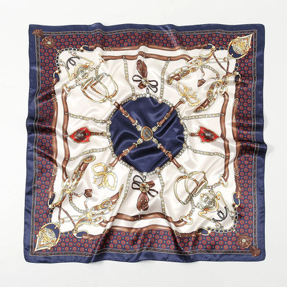 🧣 Foulard Carré Léopard LMLAVEN – Chic, Rock & Multifonction