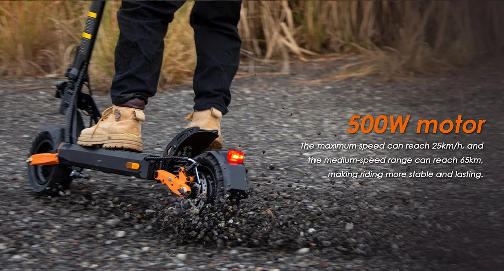 KuKirin G2 Pro VMP Scooter électrique 500W 48V 15.6Ah 9 pouces tout-terrain pneu pliable Scooter électrique 25 KM/H vitesse 65KM portée