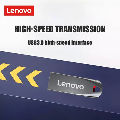 Lenovo-Clé USB 3.0 en métal haute vitesse, clé USB portable, mémoire étanche, disque flash, 1 To, 512 Go, 256 Go, 2 To
