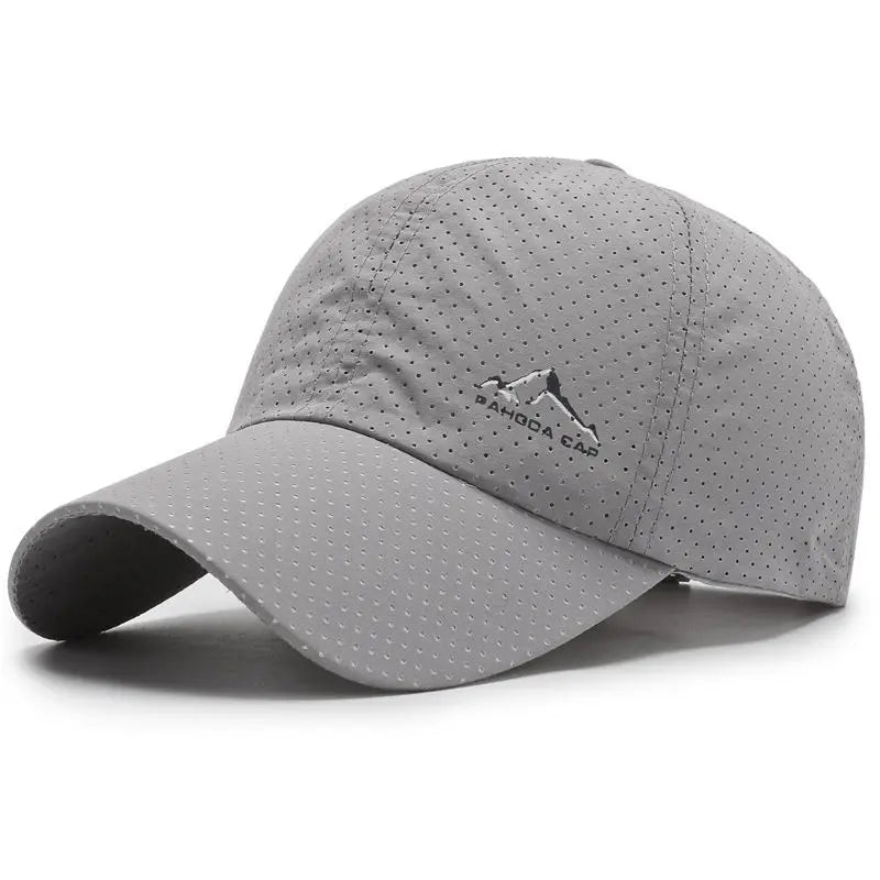 Casquette Baseball Maille Ultra Respirante Séchage Rapide Unisexe Chapeau de Sport Été