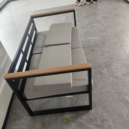 Canapé de cour en plein air européen, fauteuil en alliage d'aluminium, meubles de jardin de luxe, protection solaire, canapé étanche
