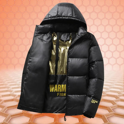 Parka d'hiver pour hommes, manteaux de luxe, mode, nouvelle Section, décontracté, épais, en coton, vêtements d'extérieur, coupe-vent, vestes chaudes, 2023
