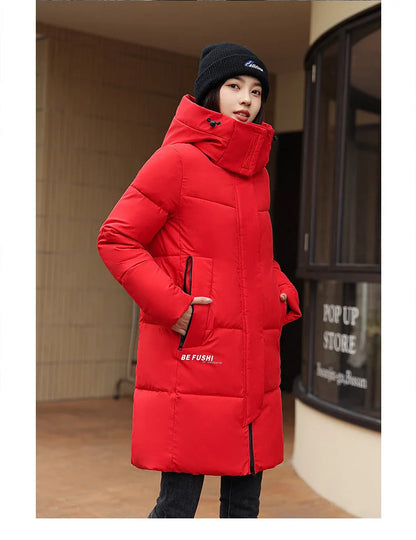Veste femme épaisse à capuche – Hiver 2025 | ParisPetitPrix
