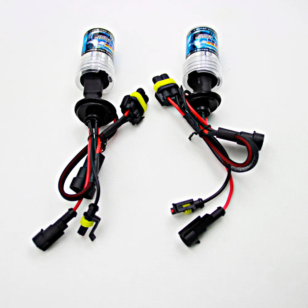 Kit d'ampoule au xénon HID 55W, 2 pièces, H1 H4 H7 H11 9005 9006 3000K 4300K 6000K 8000K 12000K DC 12V, phare antibrouillard pour voiture