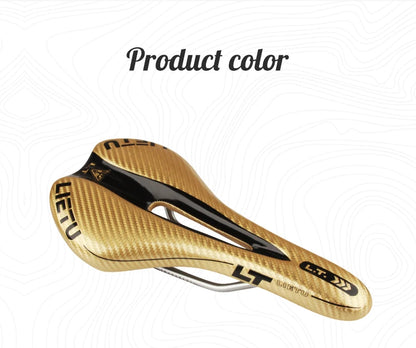 LIETU – Selle VTT en Fibre de Carbone, Coussin Imperméable et Anti-choc pour Vélo de Route