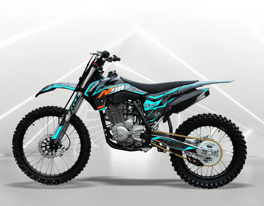 Moto Enduro à gaz 4 temps 250CC, vélo tout-terrain refroidi par air pour adultes, motocross tout-terrain