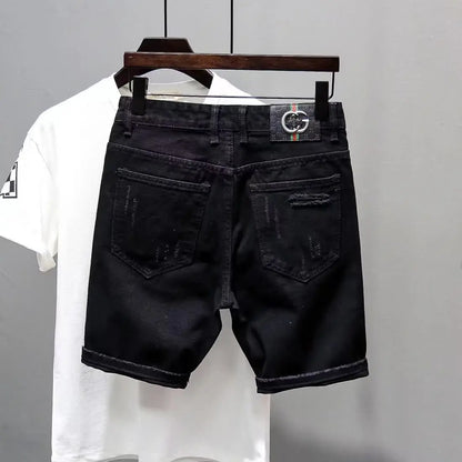Shorts en Jean D'été pour Hommes - Style Coréen Tendance