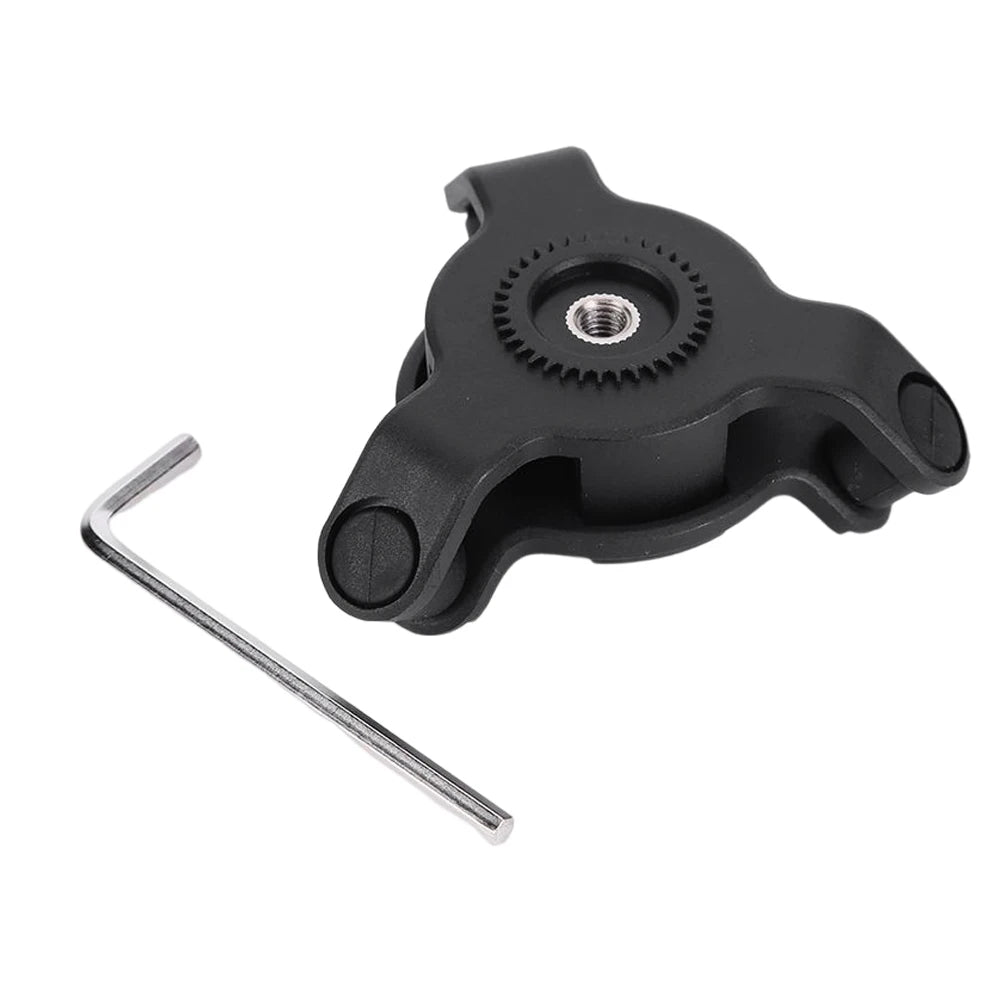 Support Téléphone Vélo Guidon – Amortisseur Antichoc, Universel, Détachable et Facile à Installer (VTT, Moto, Scooter)