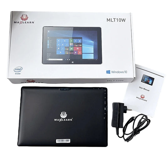 Tablette Intel Celeron N4000, 4 go de RAM DDR, 32 go de ROM, 10.1 pouces, 64 bits, MLT10W, WINDOWS 10 Pro, double cœur, HDMI, WIFI, USB 3.0
