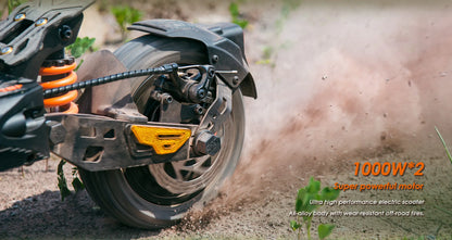 KuKirin G2 Master 2025 – Scooter Électrique Pliable 2400W, 60 km/h, Autonomie 70 km, Pneus 10"