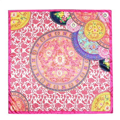 🧣 Foulard Carré Léopard LMLAVEN – Chic, Rock & Multifonction