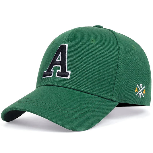 Casquette Baseball Unisexe Lettres Brodées Ar Réglable Protection Solaire Printemps/Automne