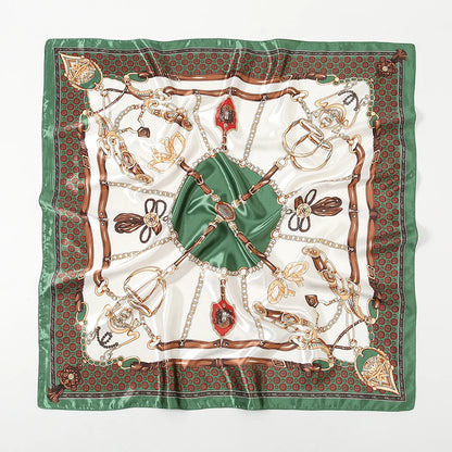 🧣 Foulard Carré Léopard LMLAVEN – Chic, Rock & Multifonction
