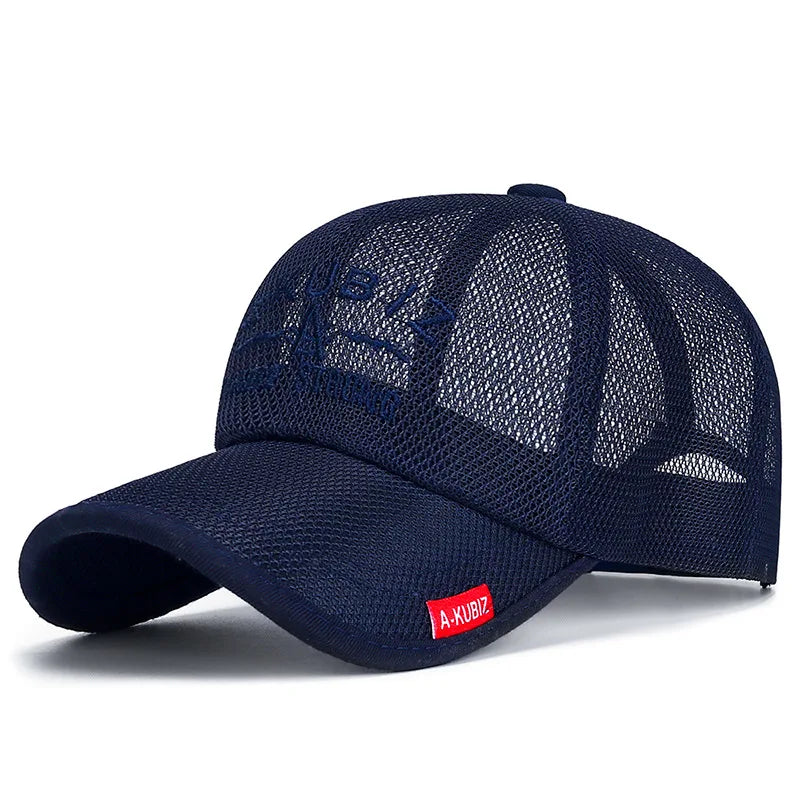 Casquette Baseball Maille Respirante Hommes Sophia Gorras Snapback Trucker Casquette Soleil Été