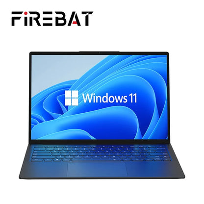 Firebat A16 – Ordinateur portable 16’’ IPS, Intel N5095, 16GB RAM, SSD 512GB, ultra-léger