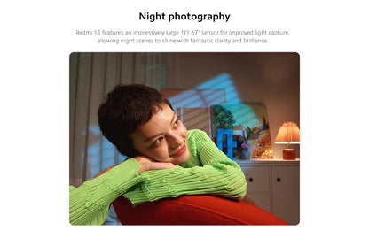 Xiaomi Redmi 13 : Capturez chaque détail avec 108MP