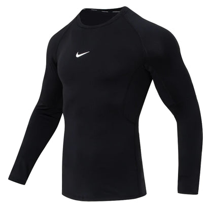 Nike Pro vêtements de Compression à séchage rapide T-Shirt de sport pour hommes Fitness basket-ball pull Fb7920-010