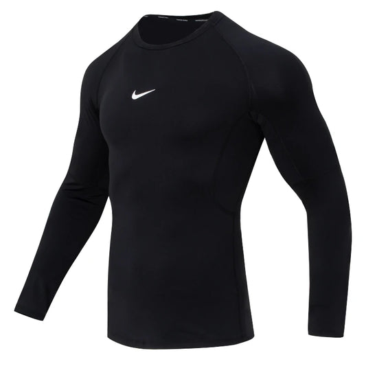 Nike Pro vêtements de Compression à séchage rapide T-Shirt de sport pour hommes Fitness basket-ball pull Fb7920-010