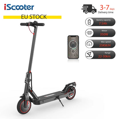 iScooter i9 – Scooter Électrique Pliable 350W, 30 km/h, Pneus 8,5"