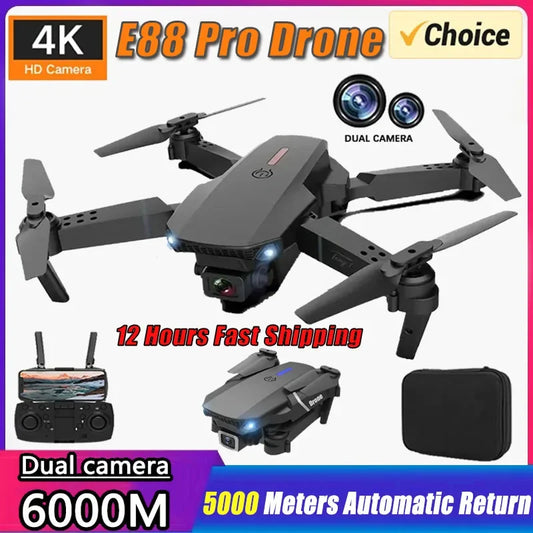 Drone E88 Pro  RC - Quadcopter Professionnel 4K