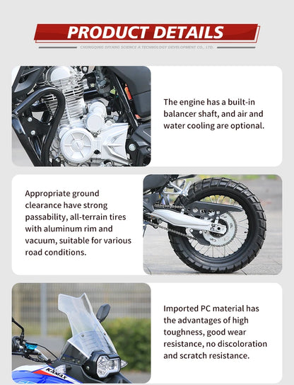 🏍️ KAMAX 250cc – Adventure Sportsbike / Moto Sportive