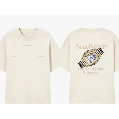 👕 T-shirt Rayé Fashion Design – Respirant & Confortable