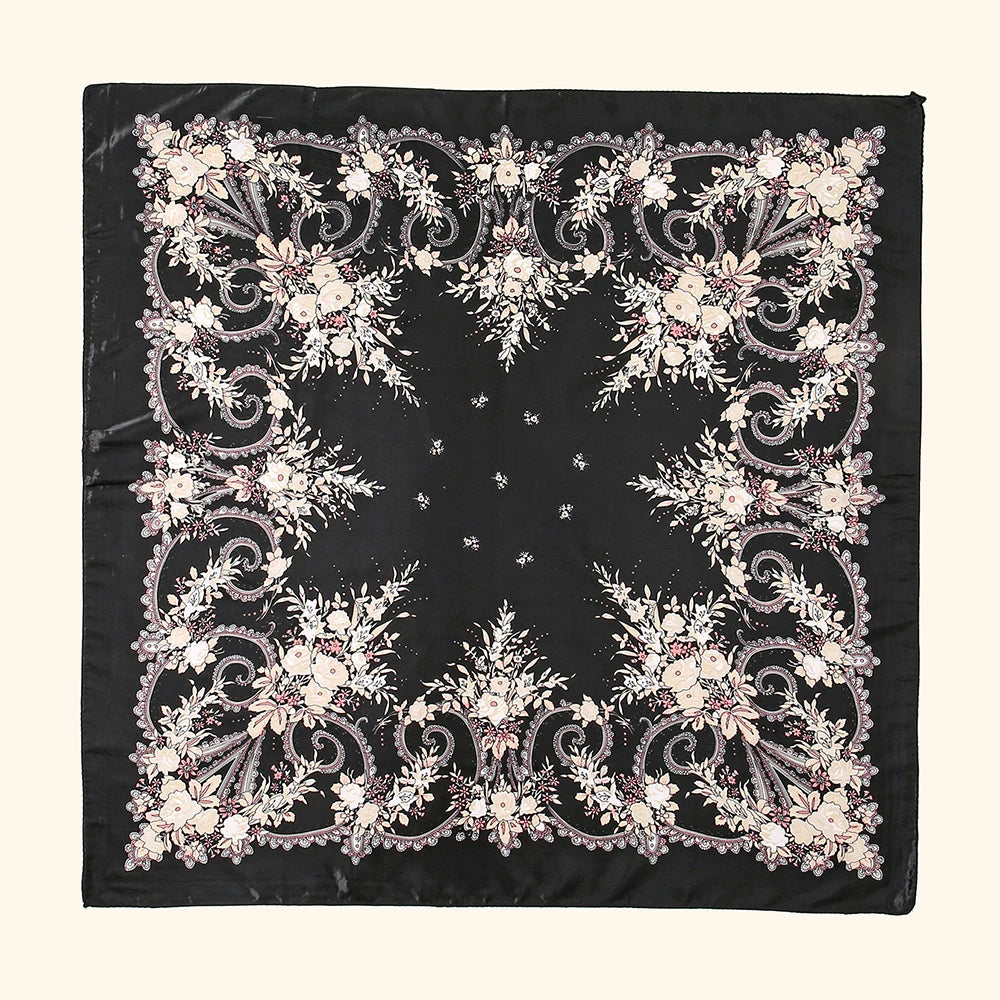 🧣 Foulard Carré Léopard LMLAVEN – Chic, Rock & Multifonction