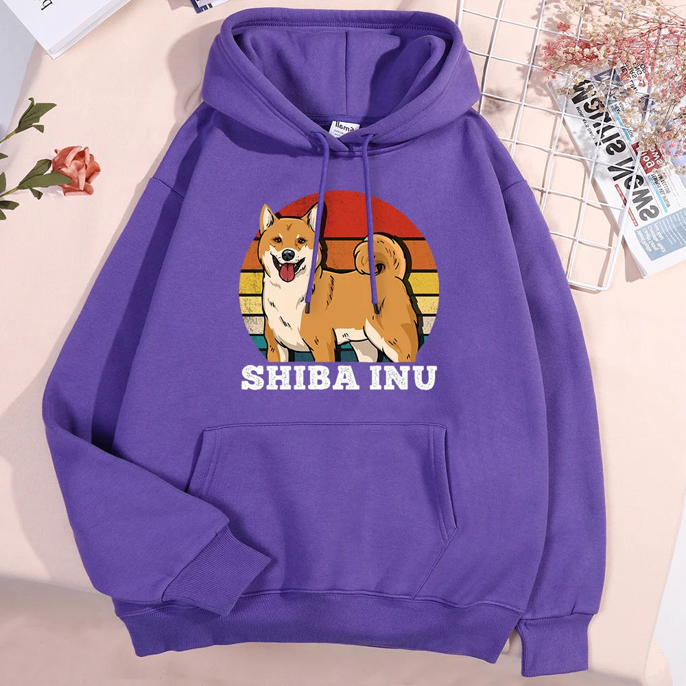 Sweat Harajuku avec motif Shiba Inu *pour les Fans de tokens