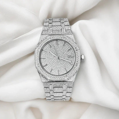 Luxury Diamond Watch – Japanese Seiko NH35 Mechanical Movement – In Stock at ParisPetitPrix.com
