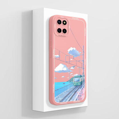 Coque Silicone Liquide RLCCSW – Anti-Rayures, Anti-Dérapante et Pleine Protection pour Samsung Galaxy Note 10 Lite
