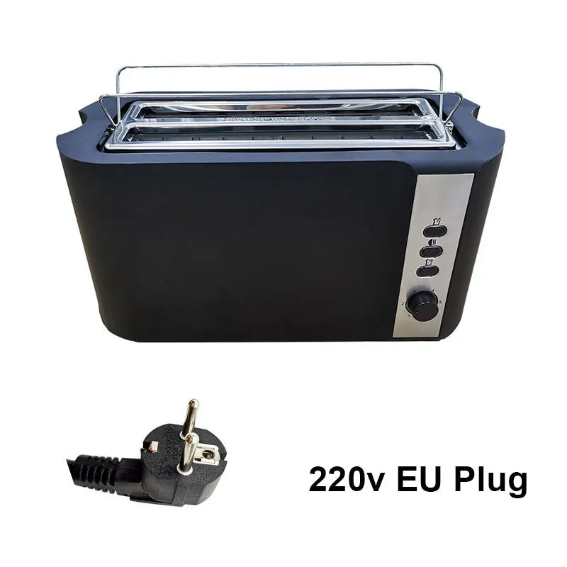 Grille-pain multifonction DMWD 4 tranches – Toaster, Sandwich &amp; Gaufrier