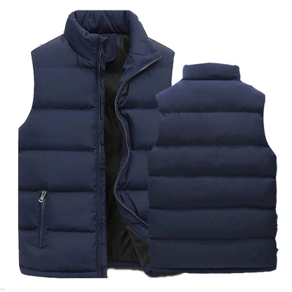 Gilet sans Manches pour Homme - Veste Chaude et Imperméable