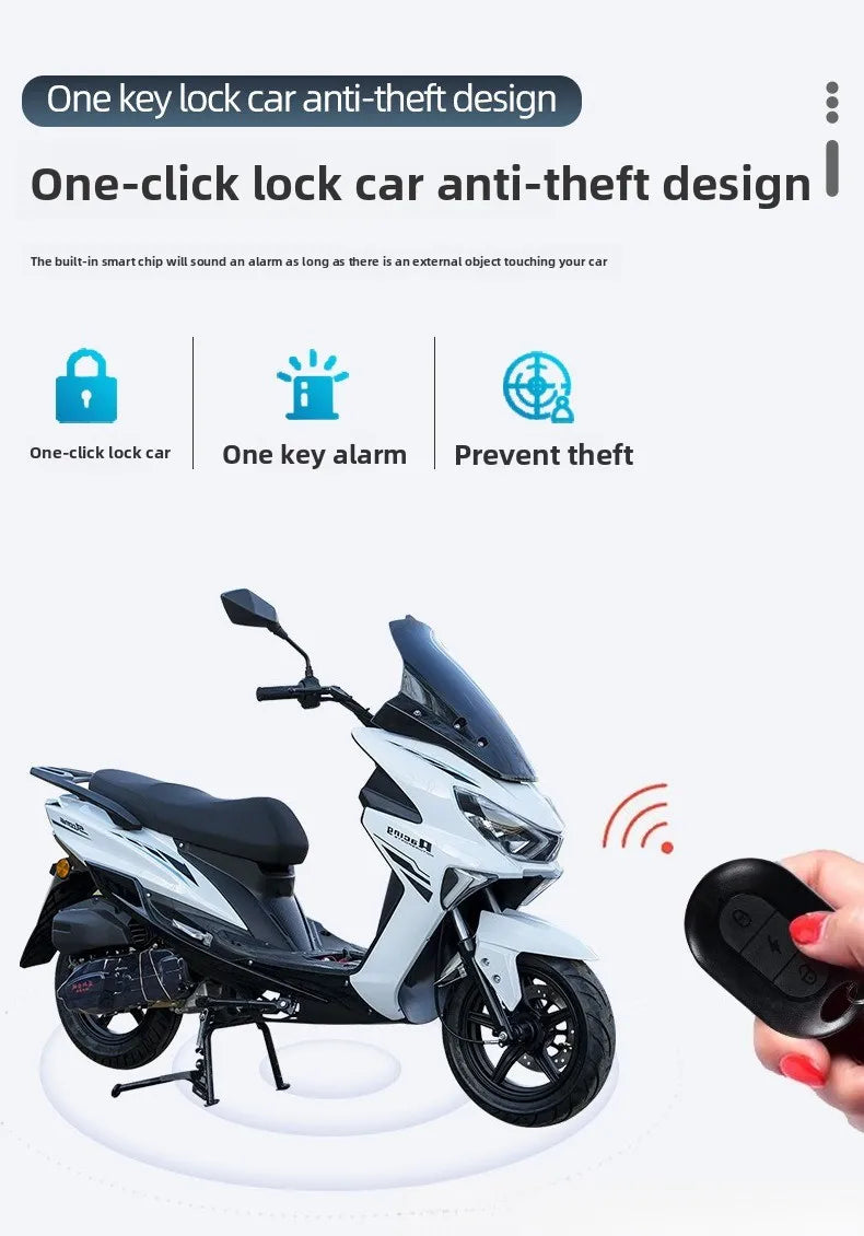 Scooter Hats Tree 280ML – 2 Cylindres, 18.5 kW, 100 km/h, Démarrage Électrique