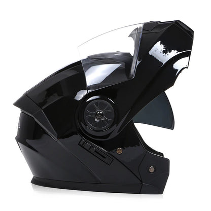 Casque de moto rabattable pour hommes et femmes, sécurité, descente, motocross, course modulaire, visage intégral personnalisé, approuvé par le DOT