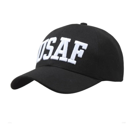 Casquette Baseball Lettre Police Unisexe Réglable Chapeau Camionneur Golf Sport